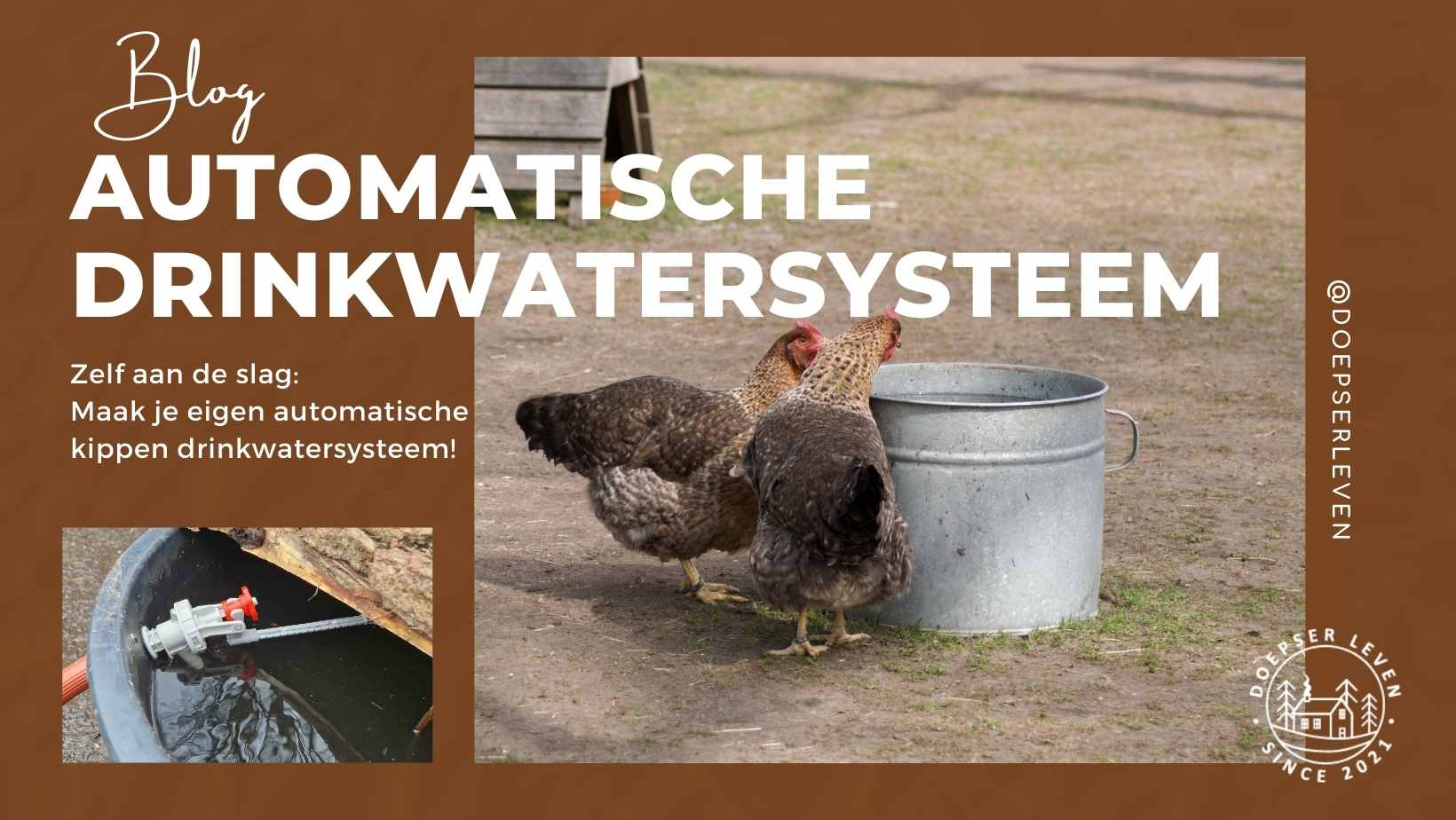automatisch kippen drinkwatersysteem