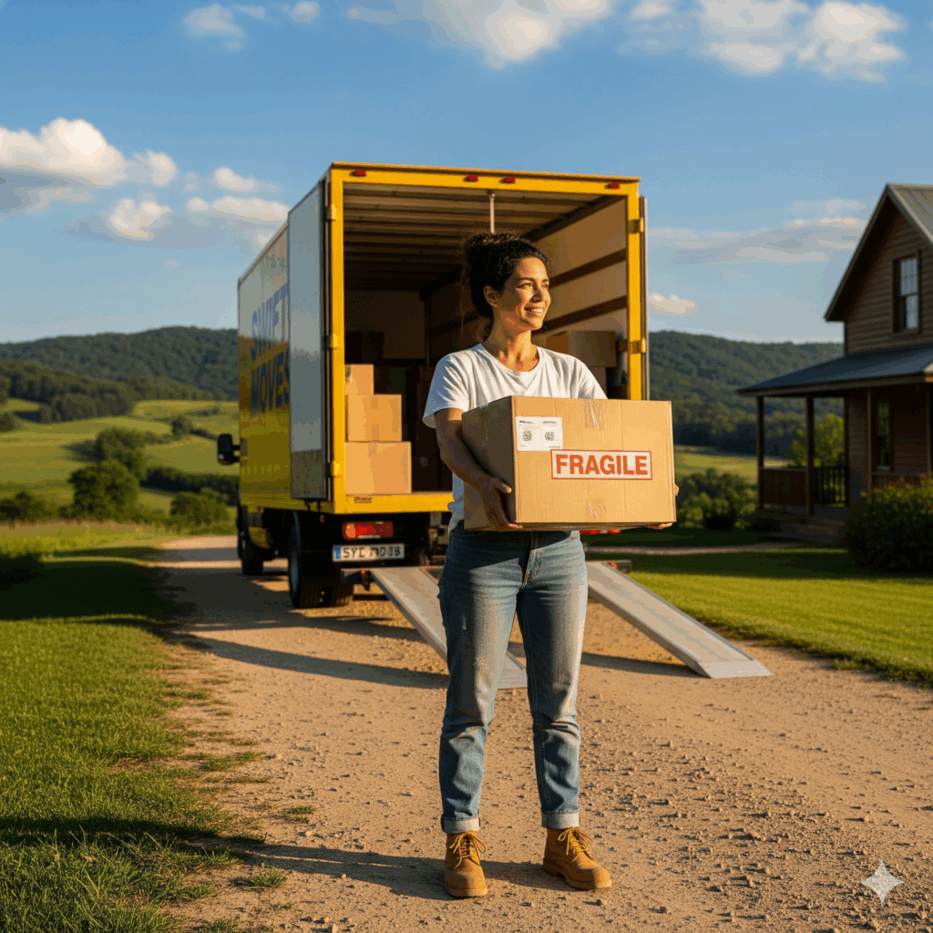 verhuizen naar het platteland