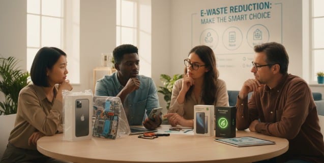 Hoe kunnen we samen e-waste verminderen? samen e-waste verminderen